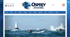 Desktop Screenshot of ospreyseakayak.com